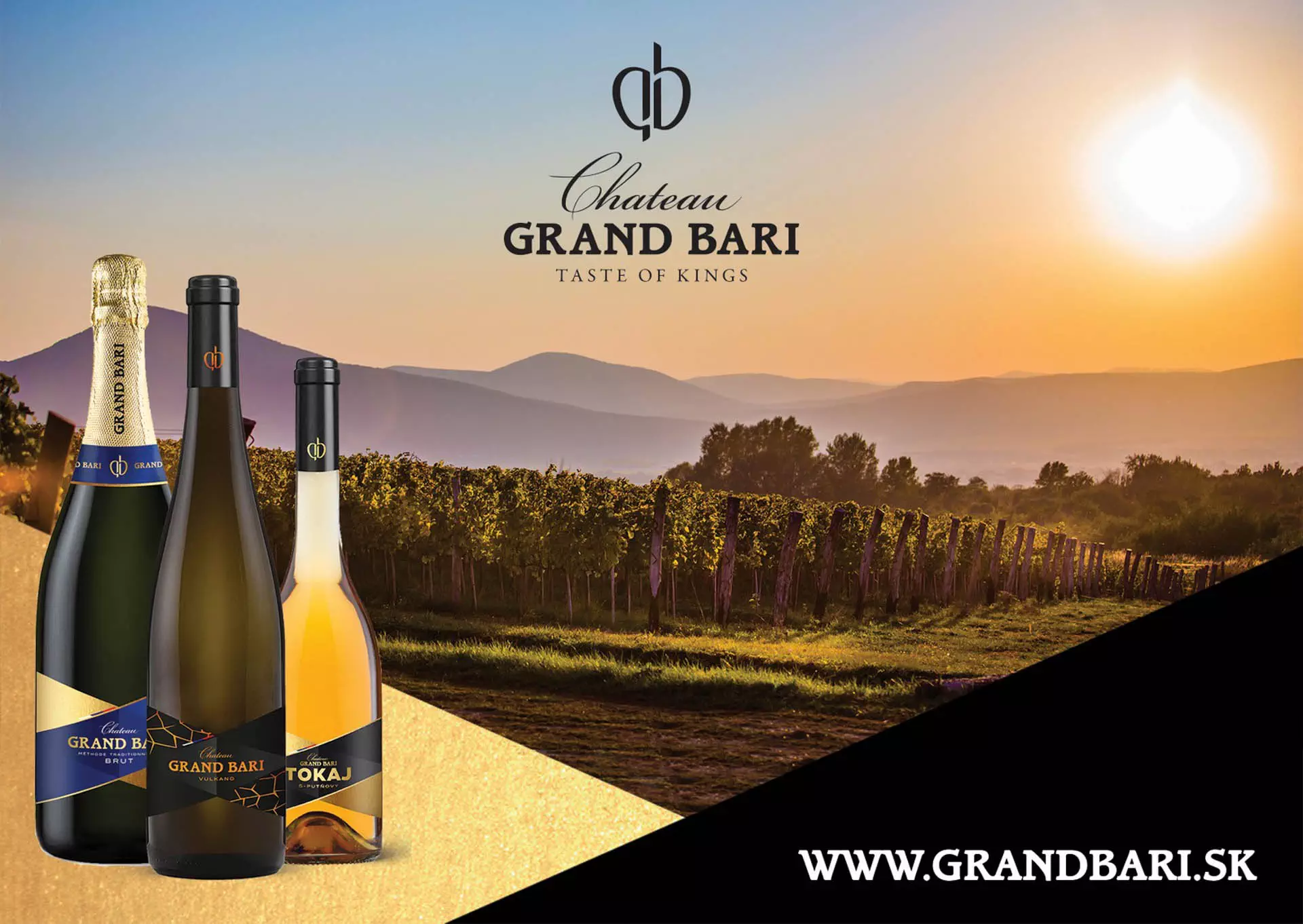 Fotenie viníc pre marketing Grand Bari